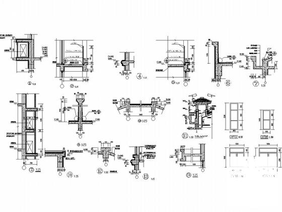 6层砖混结构农民安置房结构CAD施工图纸（建筑图纸） - 5