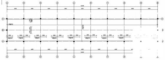 7m单层砖混仓库结构CAD施工图纸 - 2
