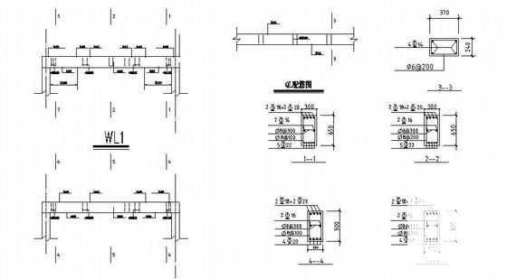 7m单层砖混仓库结构CAD施工图纸 - 3
