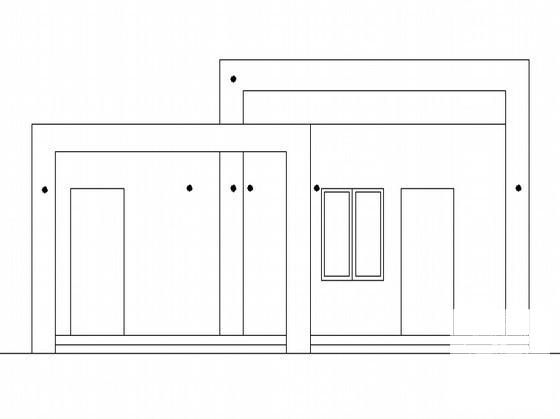 公共厕所建筑套CAD图纸 - 1