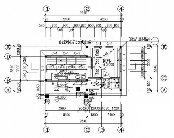 公共厕所建筑套CAD图纸 - 2