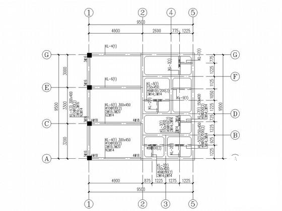 地上单层砌体结构污水池结构CAD施工图纸(柱下独立基础) - 2