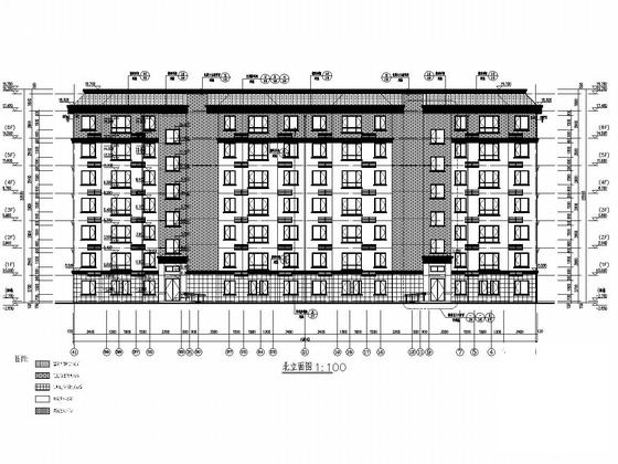 7层砌体结构单元式住宅楼结构CAD施工图纸（建施）(建筑设计说明) - 4