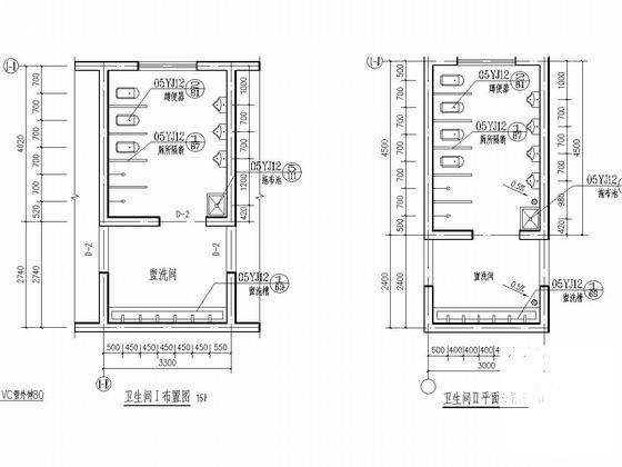 砖混结构校园幼儿园结构CAD施工图纸（建筑图纸） - 5