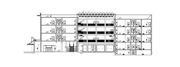 12套酒店宾馆建筑设计CAD图纸（内部布置） - 1