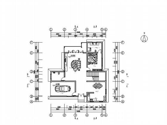 3层中式别墅建筑扩初图纸（独栋别墅） - 3