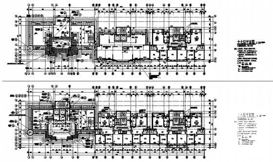欧式现代小区18层住宅楼建筑施工CAD图纸（2号楼） - 2