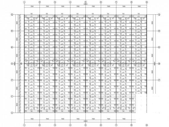 60米长48米跨度门式刚架结构CAD施工图纸 - 4
