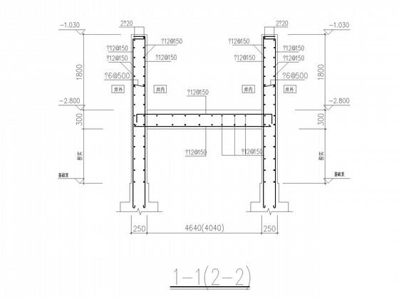 45米跨3层钢屋架厂房结构CAD施工图纸(平面布置图) - 3