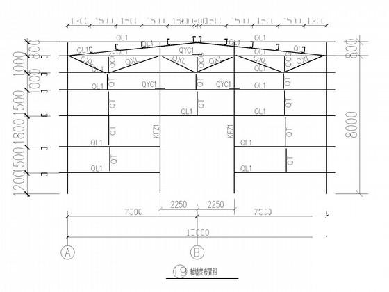 15米跨门式刚架厂房结构CAD施工图纸（7度抗震） - 3