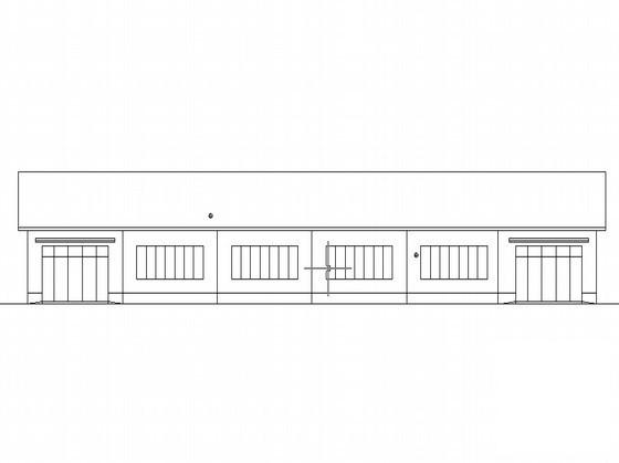 外资厂房区套图纸建筑方案设计CAD图纸 - 1