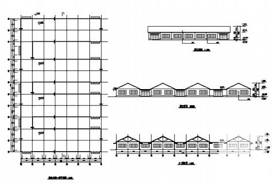 外资厂房区套图纸建筑方案设计CAD图纸 - 3