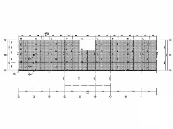2层门式刚架结构办公楼结构CAD施工图纸(平面布置图) - 2