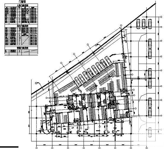 国际新城住宅地下人防建筑CAD施工图纸 - 4