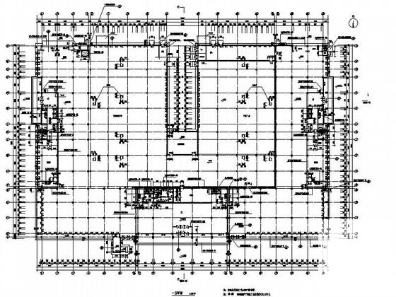 4层工厂厂房CAD施工图纸(卫生间大样) - 4