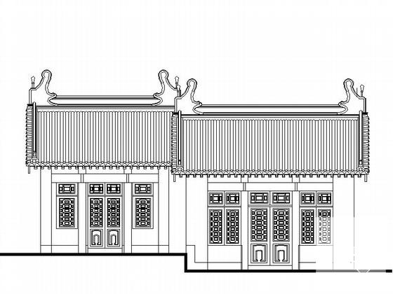 古建筑修复建筑CAD施工图纸 - 2