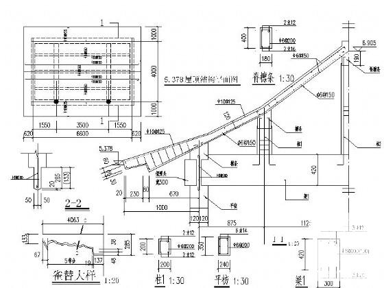 古建筑修复建筑CAD施工图纸 - 5