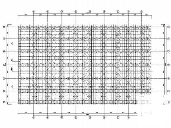 学院体育馆及游泳池门式刚架结构结构CAD施工图纸（7度抗震） - 2