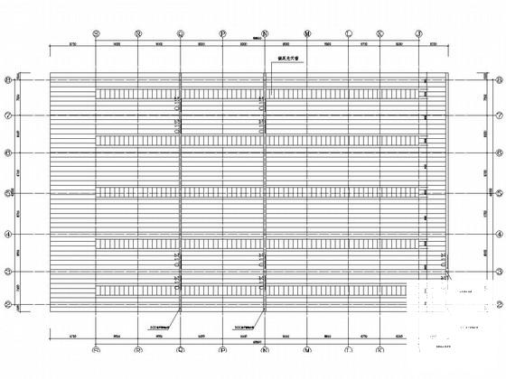 学院体育馆及游泳池门式刚架结构结构CAD施工图纸（7度抗震） - 3