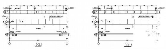 变压器公司门式刚架重钢车间结构CAD施工图纸 - 4