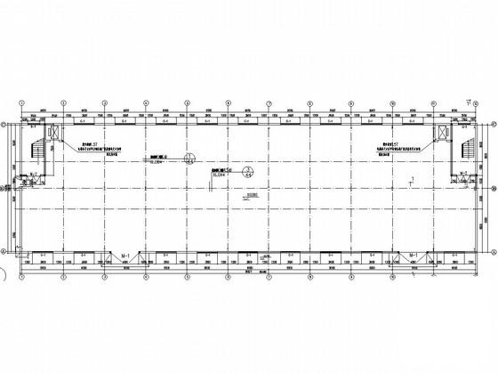 两层门式刚架结构厂房结构CAD施工图纸（7度抗震） - 2