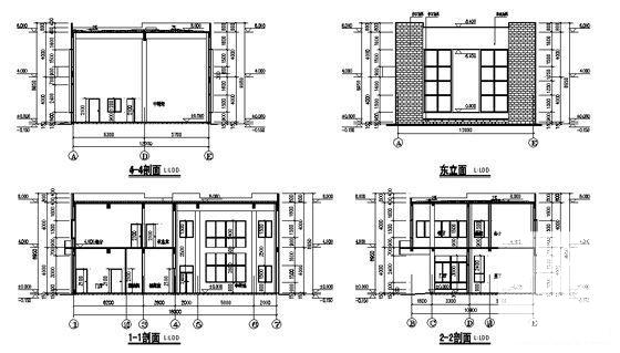 2层垃圾中转站建筑施工套CAD图纸(工程结构) - 4