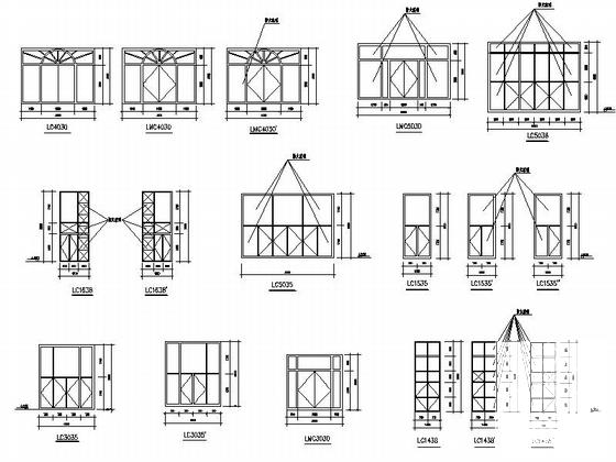 欧式风格3层沿街商业楼建筑CAD施工图纸 - 5