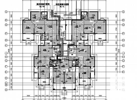 17层住宅楼采暖CAD图纸（设计说明） - 1