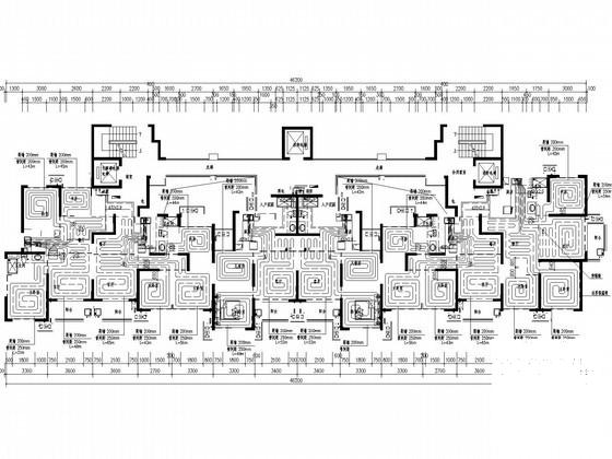 高层住宅楼采暖通风及防排烟系统设计CAD施工图纸 - 3