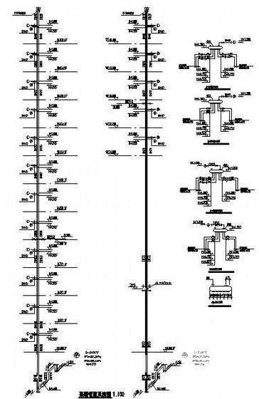 地上17层住宅楼采暖通风CAD图纸（高49米）(建筑面积) - 3