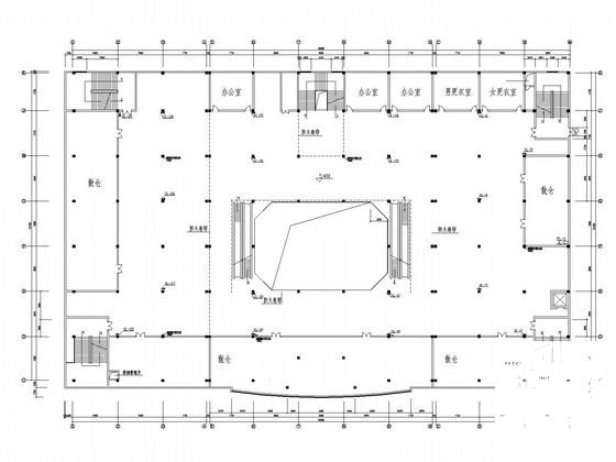 3层商业建筑消防图纸(地下室消火栓) - 2