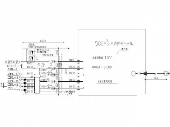 3层商业建筑消防图纸(地下室消火栓) - 3