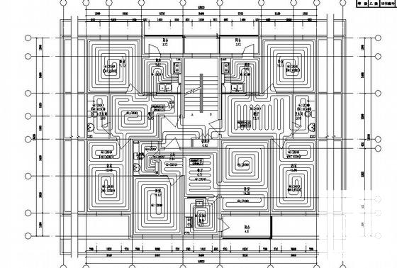 小区6层住宅楼采暖CAD图纸（设计说明）(辐射供暖系统) - 1