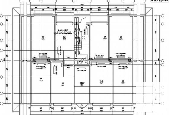 小区6层住宅楼采暖CAD图纸（设计说明）(辐射供暖系统) - 2