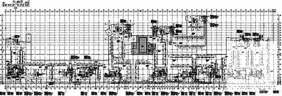 商业楼地下室通风排烟设计CAD施工图纸 - 1