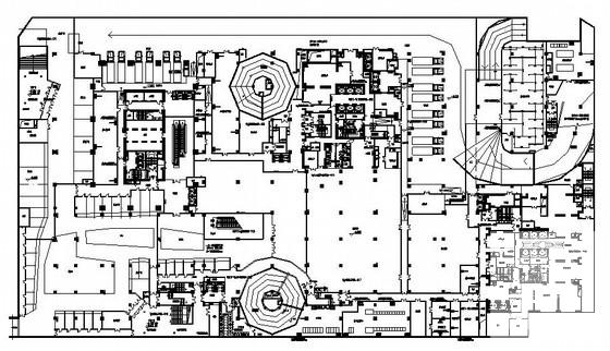 283,648平米55层商业大楼七氟丙烷气体灭火系统CAD施工图纸 - 1
