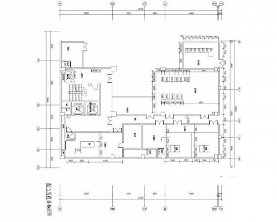 10层文化活动中心高层建筑强弱电CAD施工图纸(火灾自动报警系统) - 2