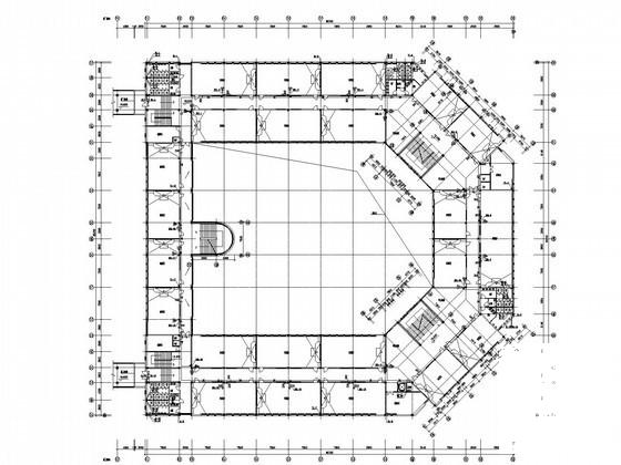 5层基础教学楼给排水设计CAD施工图纸 - 2