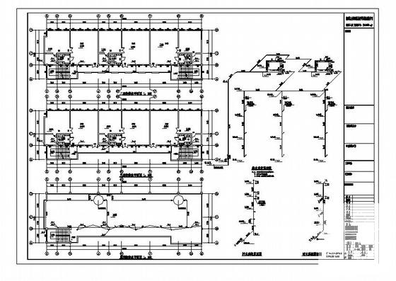 县3层幼儿园教学楼给排水设计CAD施工图纸（市政供水） - 1