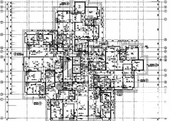 34层住宅楼采暖CAD施工图纸（设计说明）(地面辐射供暖) - 1