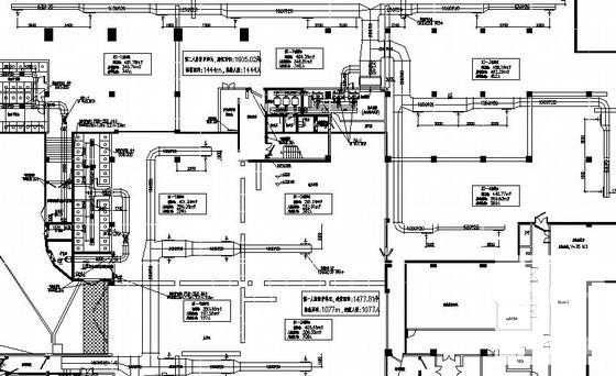 中学教学楼空调通风及人防系统通风设计CAD施工图纸 - 2