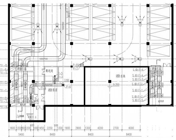 4层小学教学楼采暖系统设计CAD施工图纸 - 2