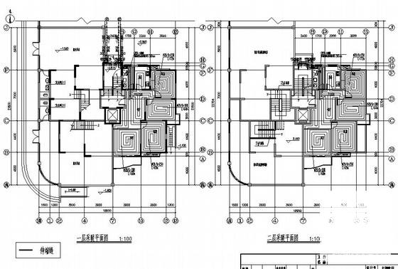 小区多层住宅楼采暖CAD施工图纸（设计说明） - 2