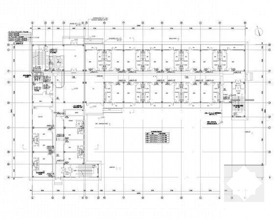 [7层精神病医院强弱电CAD施工图纸（门诊住院综合楼15年最新设计） - 5