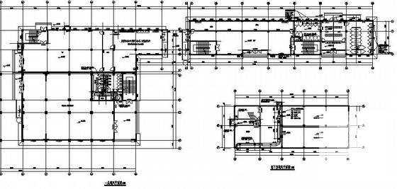12层教学楼行政楼通风排烟设计CAD施工图纸(正压送风系统) - 1