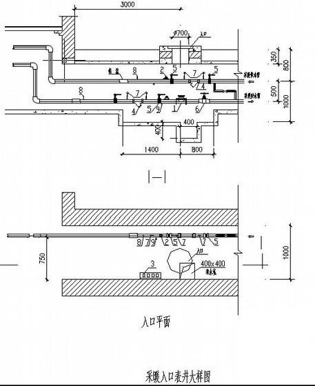 3层小学教学楼水暖设计施工CAD图纸 - 3