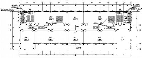 学校综合教学楼通风防排烟设计CAD施工图纸 - 1