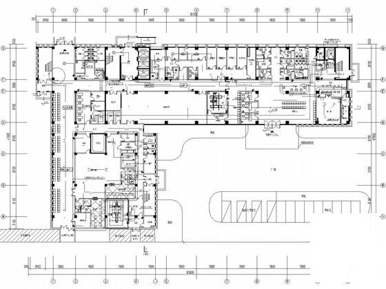 二甲医院综合楼病房强弱电CAD施工图纸（系统全面甲级设计院） - 1
