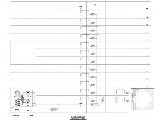 二甲医院综合楼病房强弱电CAD施工图纸（系统全面甲级设计院） - 5