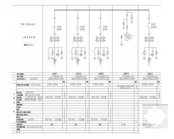 三甲人民医院配电工程图纸（2015年完成设计）(柴油发电机房) - 4